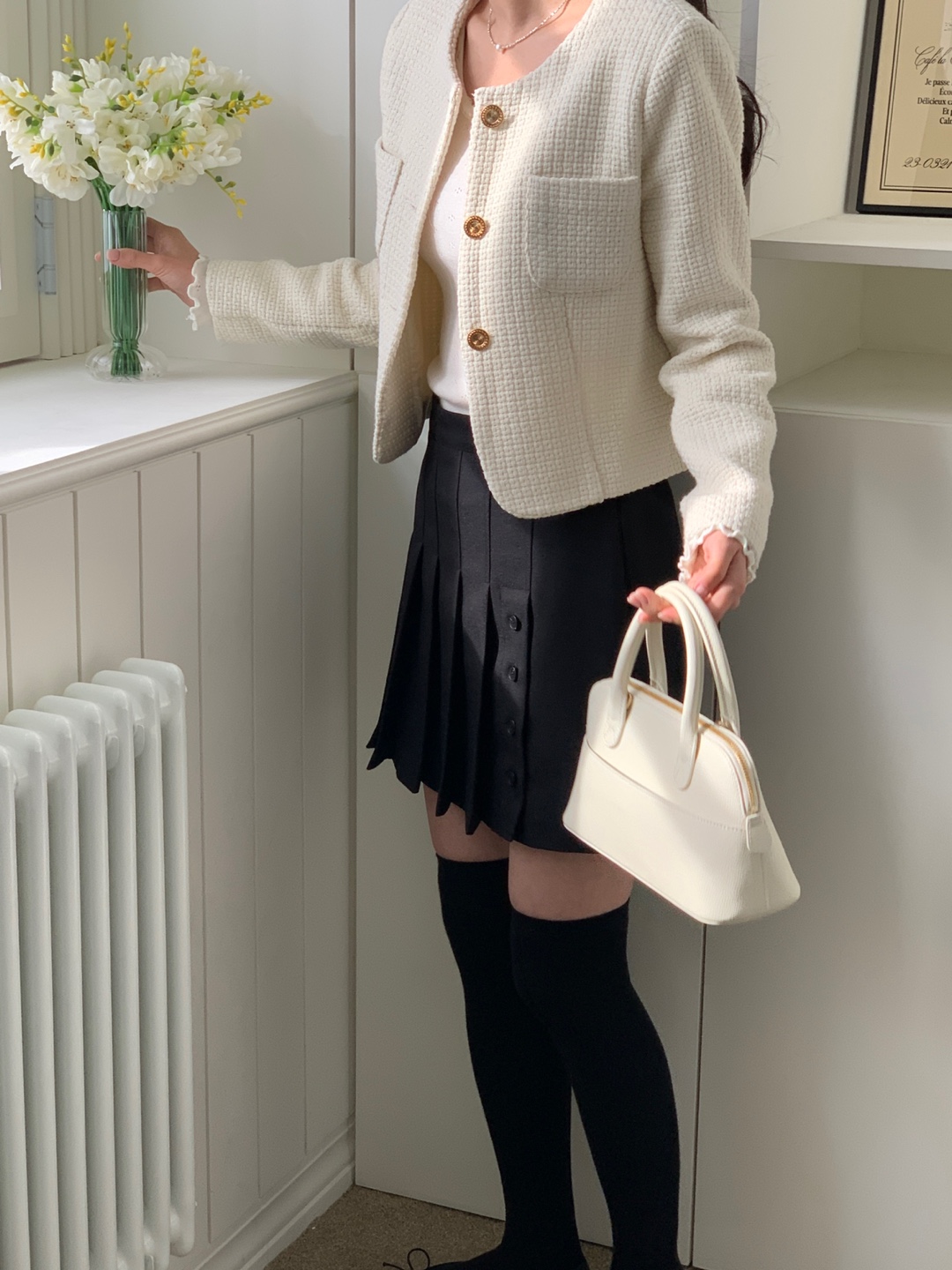 셀리느트위드자켓